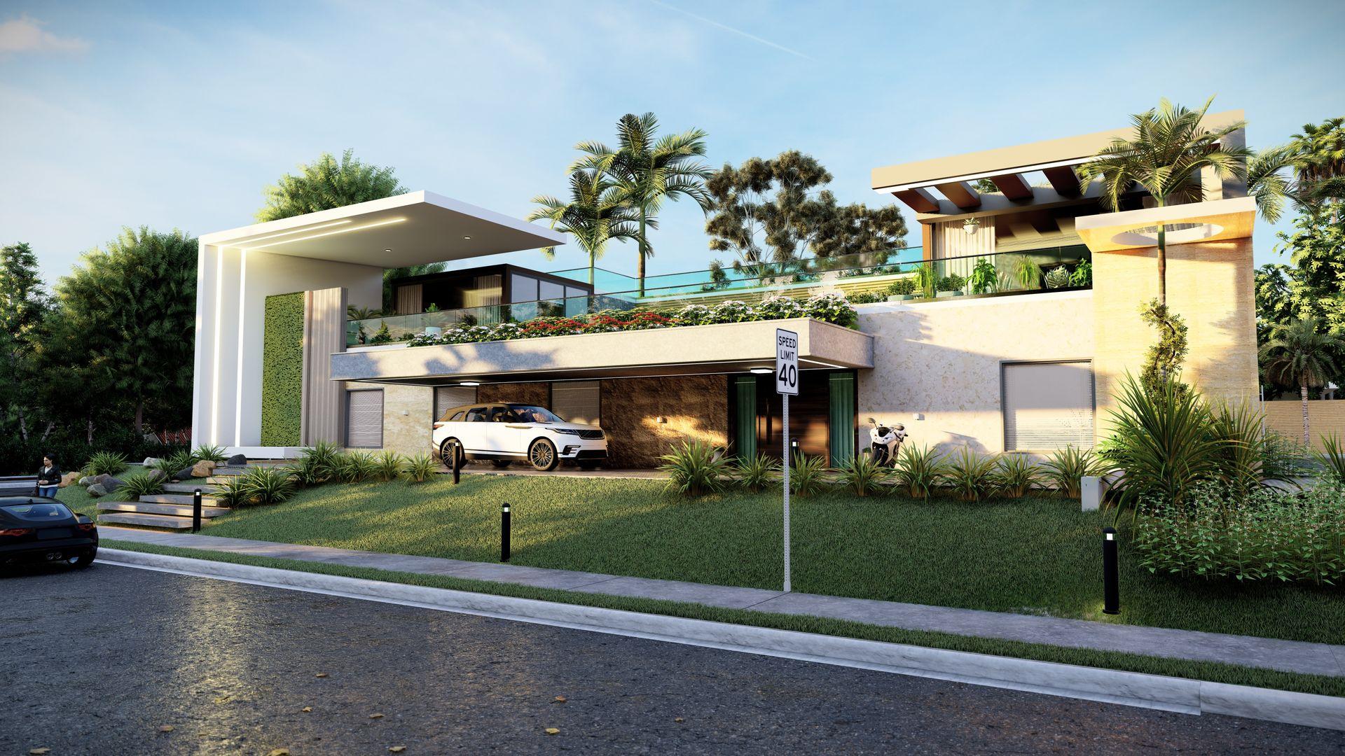 Contemporary villa