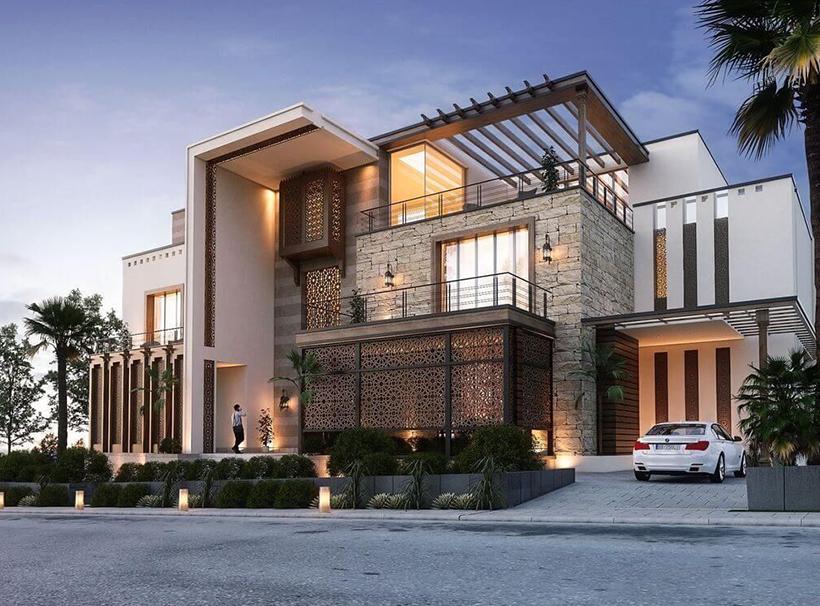 Gated villa